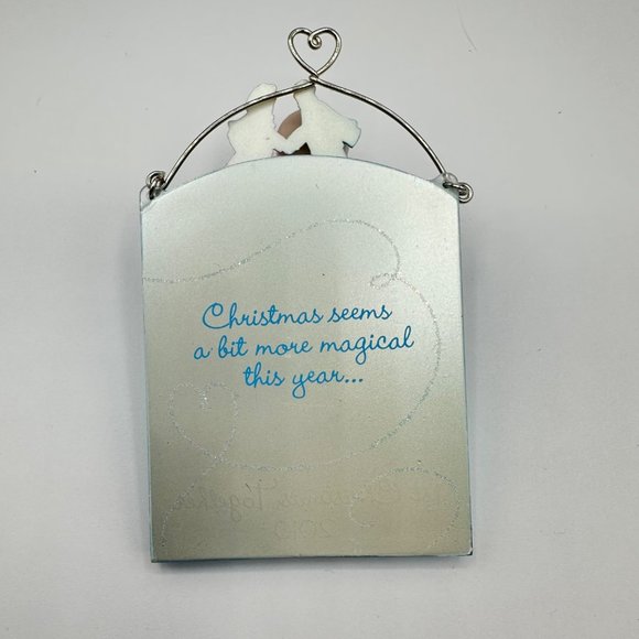 Hallmark Keepsake First Christmas Together Ornament 2010 Photo Holder Heart Skat - Picture 6 of 8